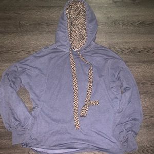 Medium Cheetah print hoodie
